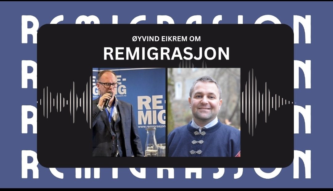 ann_heps38927's tweet image. @RabulistenMedia
🎙️ Lytt inn til vårt direktesendte intervju med politisk nestleder i @Norgesdem @OeyvindEikrem 
🕕 Kl. 18.00
🗓️ Tirsdag 10. februar
🔗 x.com/i/spaces/1nAKE…
#ReMig2026 #Remigrasjon #Norgesdemokratene #Norge
x.com/i/status/20212…