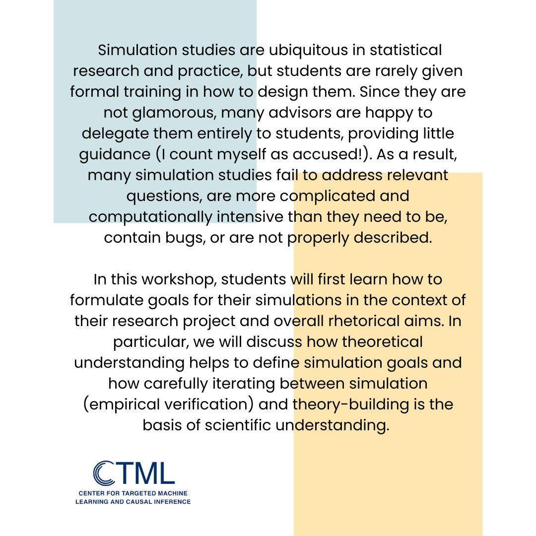 CTML - Center for Targeted Machine Learning tweet media