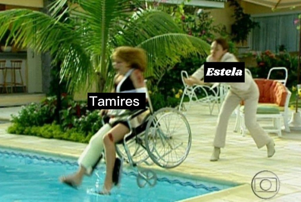 Aliciamarcelys's tweet image. Não entendo o motivo da Estela achar ruim o ciúme do Túlio, sendo que, quando ela descobriu que a Tamires era a tal da Elisete, a ex-noiva do Túlio, ela ficou morrendo de ciúmes da ruiva. Ela era somente amiga do Túlio e ainda  namorava do Celso
#EtaMundoMelhor