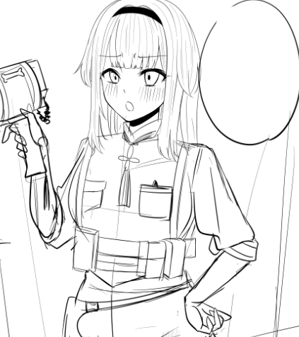 sorhの短めのやつを描こうかなと思って描いてみてるやつ 