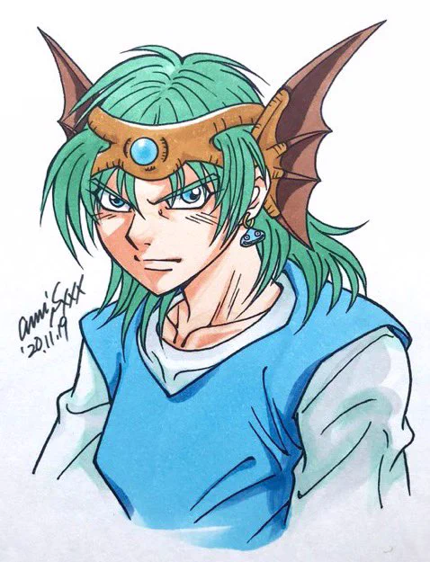 本日は『ドラゴンクエストIV 導かれし者たち』が36年前に発売された日。 ドラクエ4発売36周年おめでとうございます。 柴田亜美 #DQ4 #ドラクエ4祝36周年