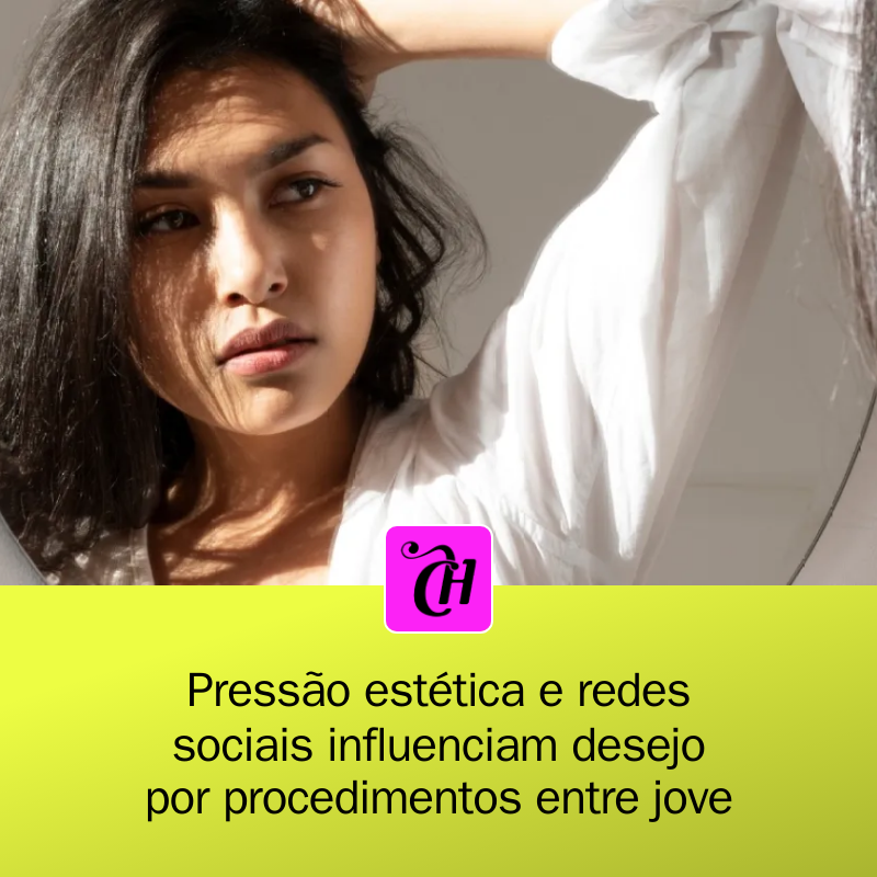 CAPRICHO's tweet image. 🚨 A pressão estética nas redes sociais é real! Uma pesquisa revela que 93% das jovens brasileiras desejam procedimentos estéticos. Vamos conversar sobre autoestima e bem-estar? #PressãoEstética #Autoestima 

mrf.lu/3sht
