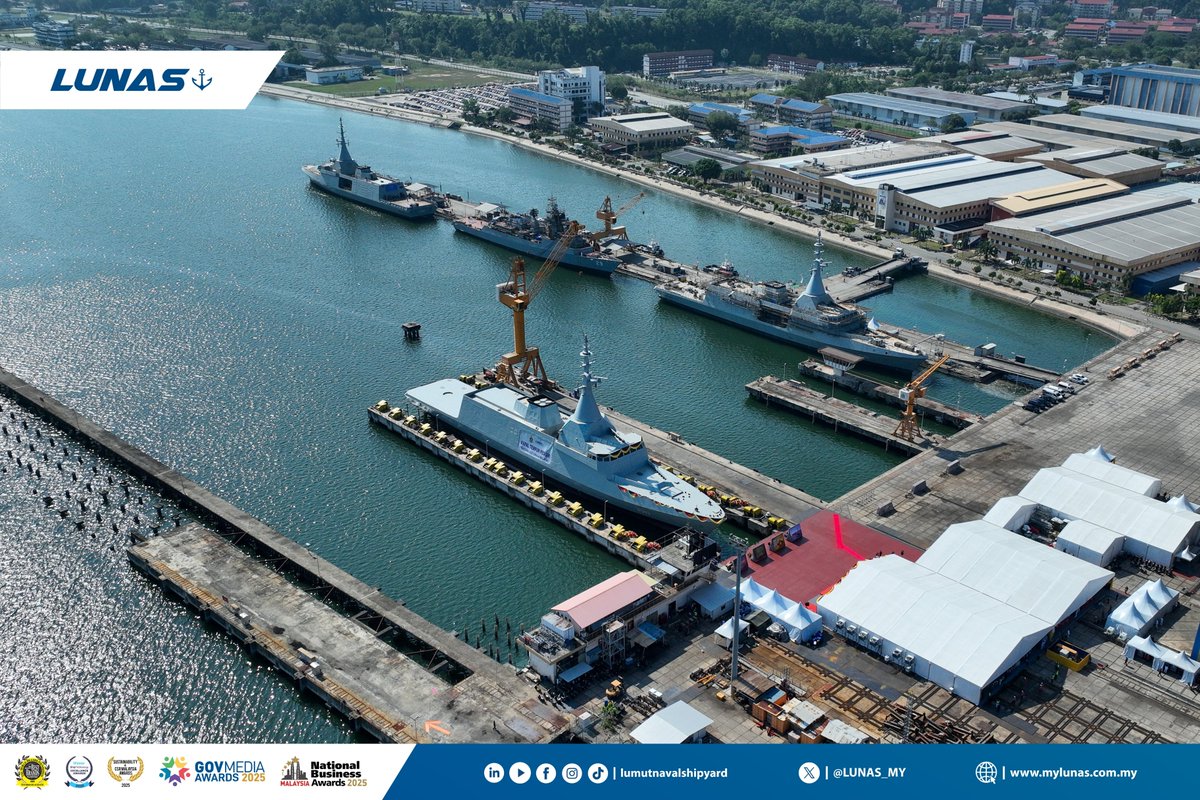 Lumut Naval Shipyard tweet media