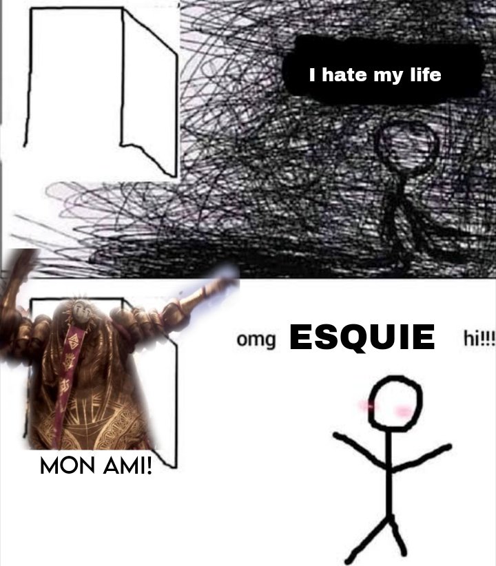 I need Esquie in my life.