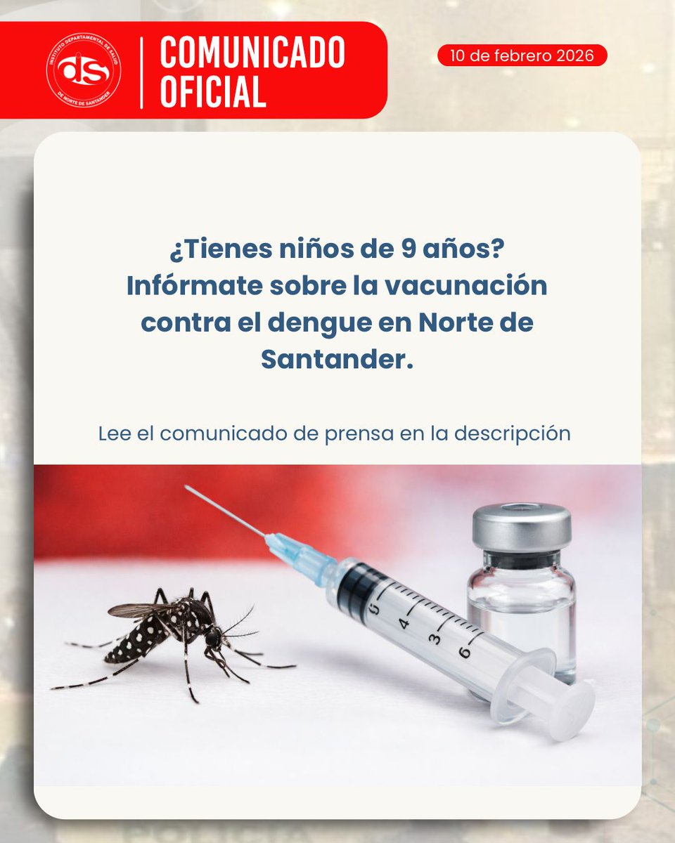 IDS Instituto Departamental de Salud, Norte Stder. tweet media