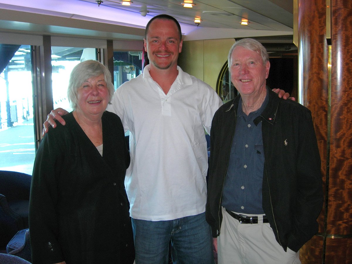 fijurburger's tweet photo. @JayJanower Met him on a cruise 20 years ago, they were seated at my dinner table for 2 weeks. Got to know him a little bit. He and his wife Bea were exceptional people! #RIPJim https://t.co/0UCZwIHLYU