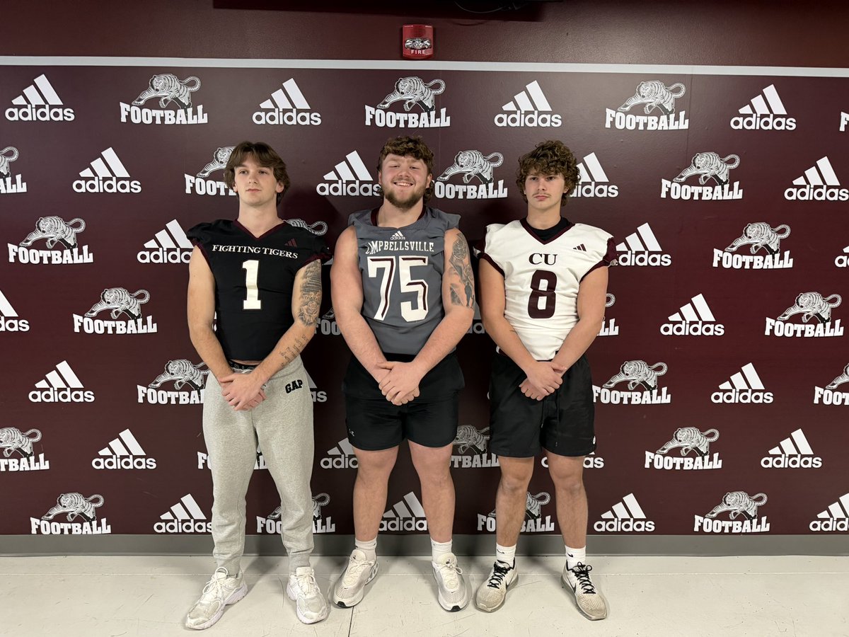 After a very good visit with <a href="/coachlane9/">Coach LANE</a> <a href="/CoachAtwood23/">Matt Atwood</a> I’m happy to announce an offer from <a href="/CvilleTigersFB/">Campbellsville Football</a>!!