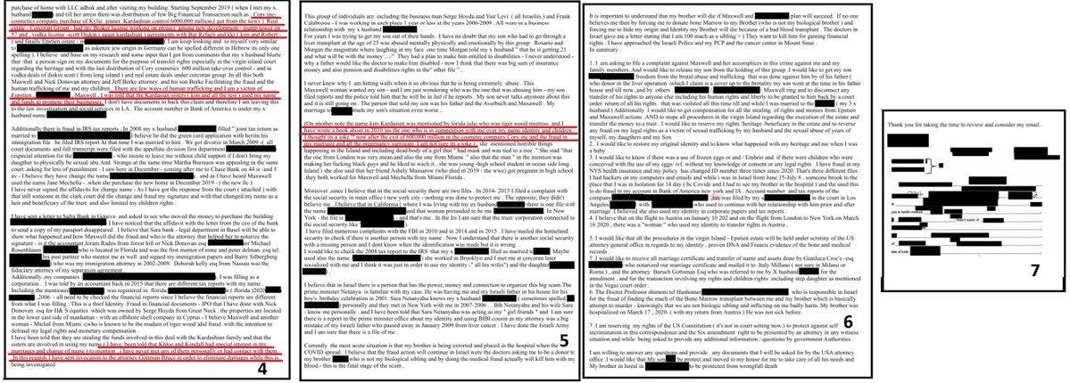 JUST IN 🇺🇸: Kim Kardashian and Her Sisters Named In Maxwell Victim Complaint in Epstein Files

A victim complaint submitted in the case tied to Ghislaine Maxwell alleges connections between Maxwell and members of the Kardashian family.

• The complainant claims Maxwell had a