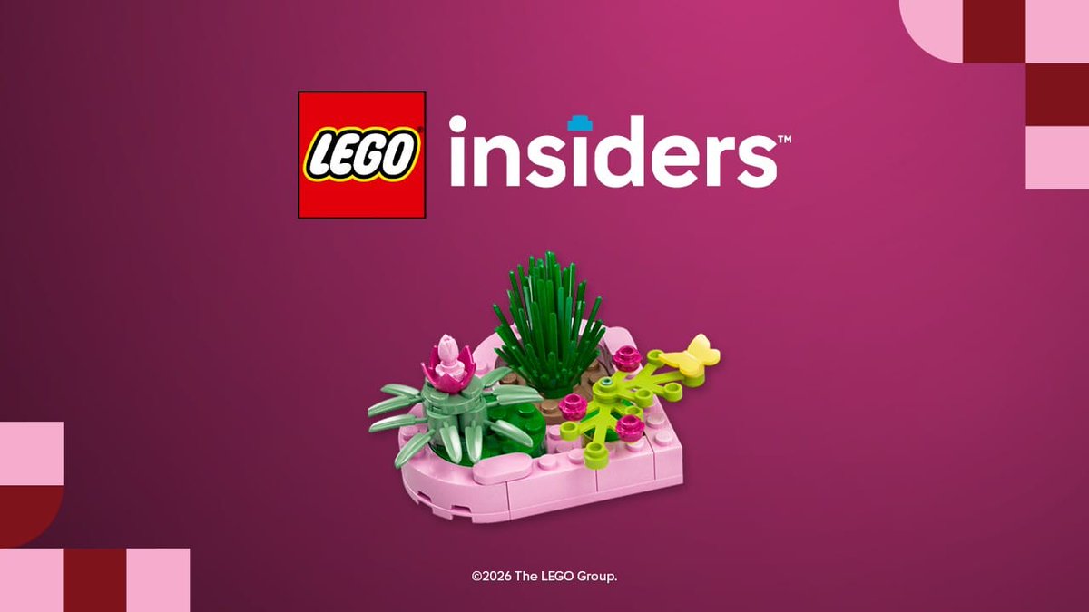tormentalous's tweet image. LEGO Botanicals Blooming Heart Make &amp;amp; Take This Friday

LEGO Brand Stores this Friday will be holding a LEGO Botanicals Blooming Heart Make &amp;amp; Take event for Insiders.

thebrickfan.com/lego-botanical…

#LEGO #LEGONews #Botanicals #ValentinesDay #Event