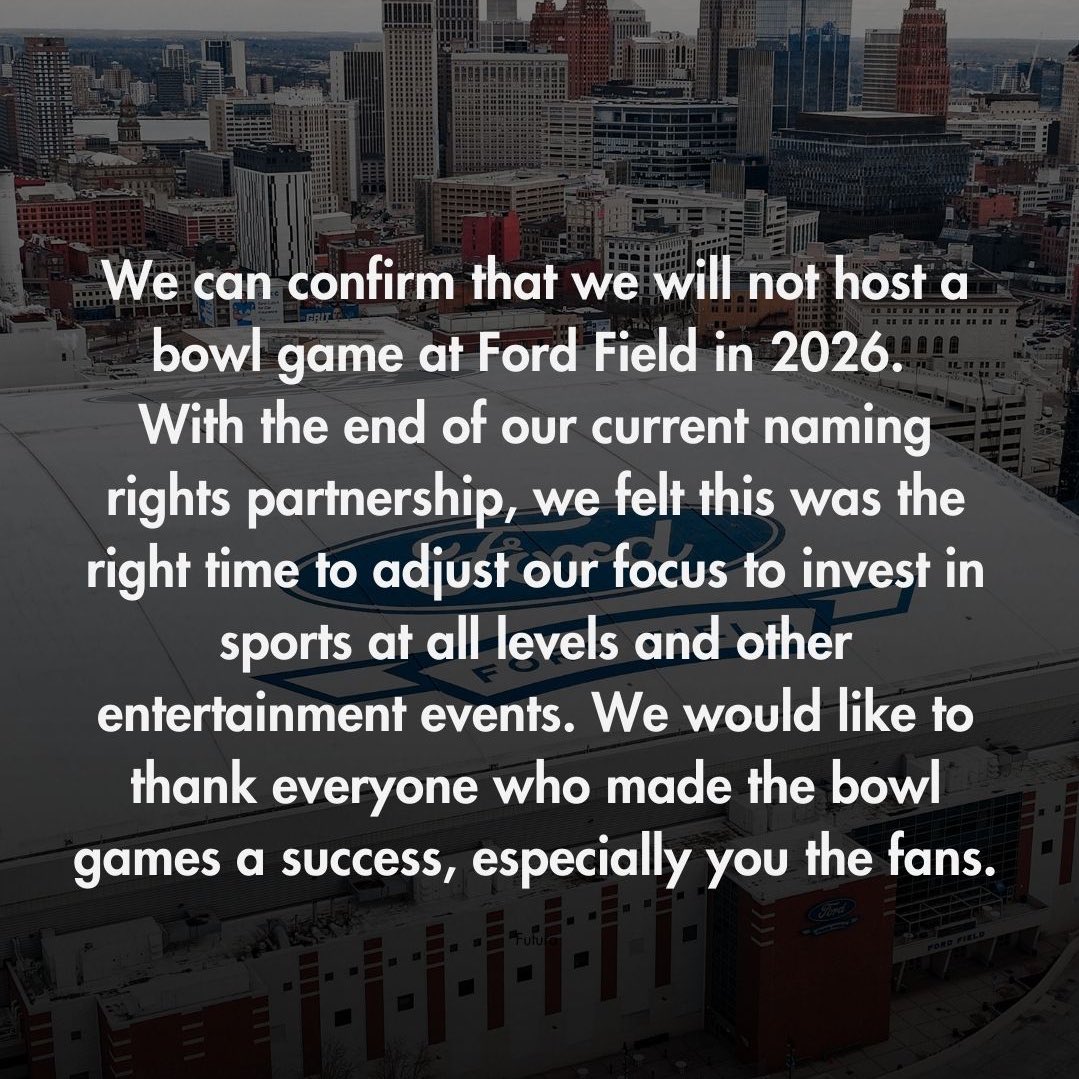 Ford Field tweet media