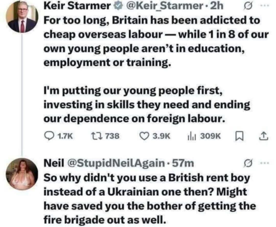 StephenC3457's tweet image. Allegedely!