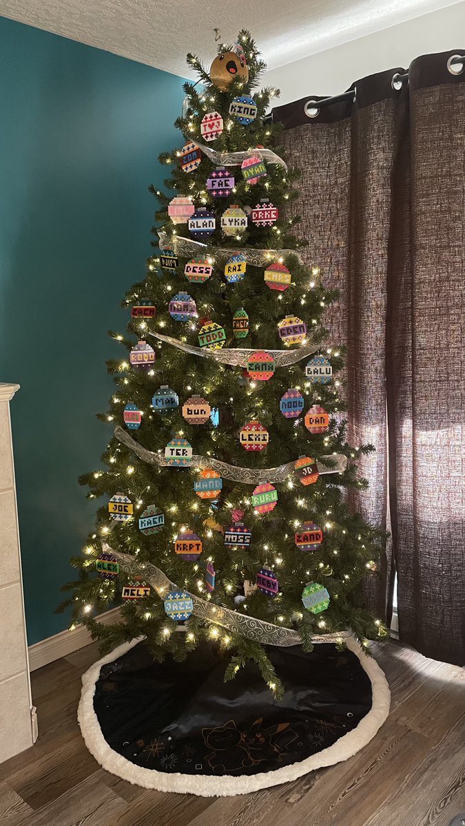 I know it’s late, but that’s all 40-ish ornaments! Can you spot yours?

Thank you everyone who participated in the 2025 Christmas. Craftathon!

For those of you who provided addresses, I’ll be mailing them this week. Or if I’ll be seeing you in the next month or two, expect an