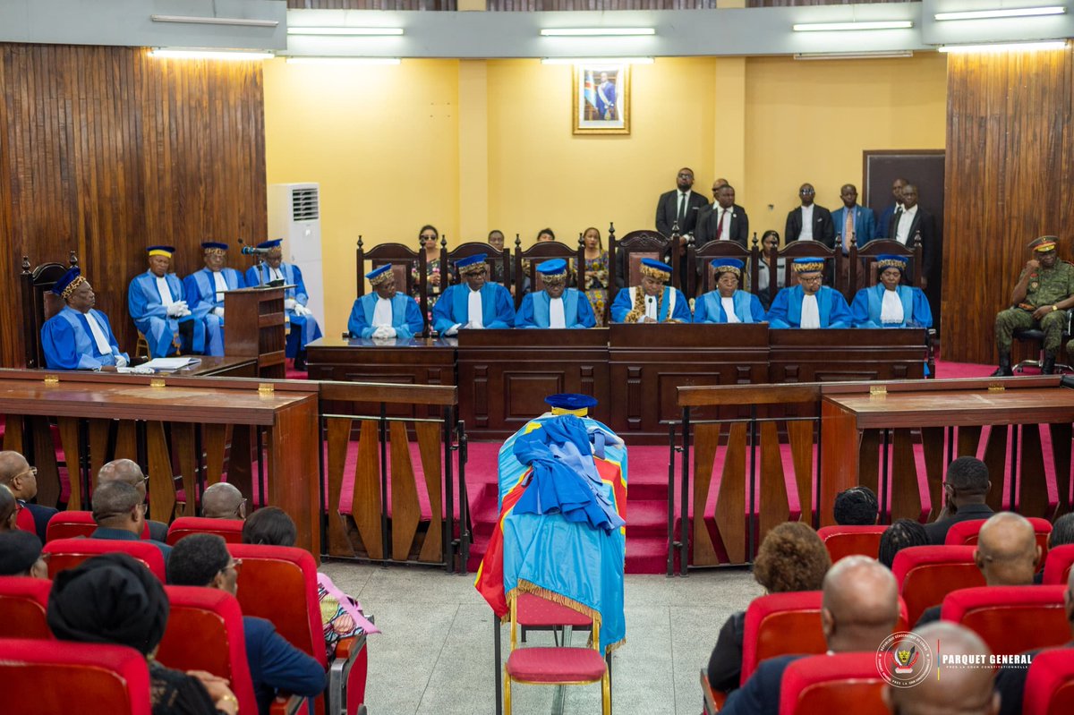 Parquet Général près la Cour Constitutionnelle RDC tweet media