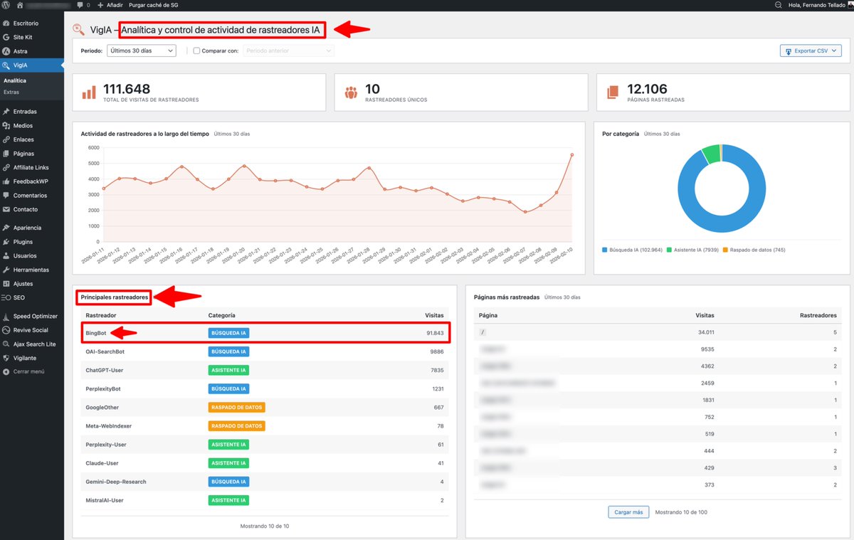 fernandot's tweet photo. Uno de los consejos que no paro de dar de siempre, pero sobre todo ahora con el cambio en las búsquedas desde los chatbots IA es:

¡DATE DE ALTA YA EN WEBMASTER TOOLS DE BING!

¿Por qué?

- Ha sido el motor principal de training de OpenAI
- Sigue siendo el Bot principal de GPT https://t.co/3eAJwj2vbx