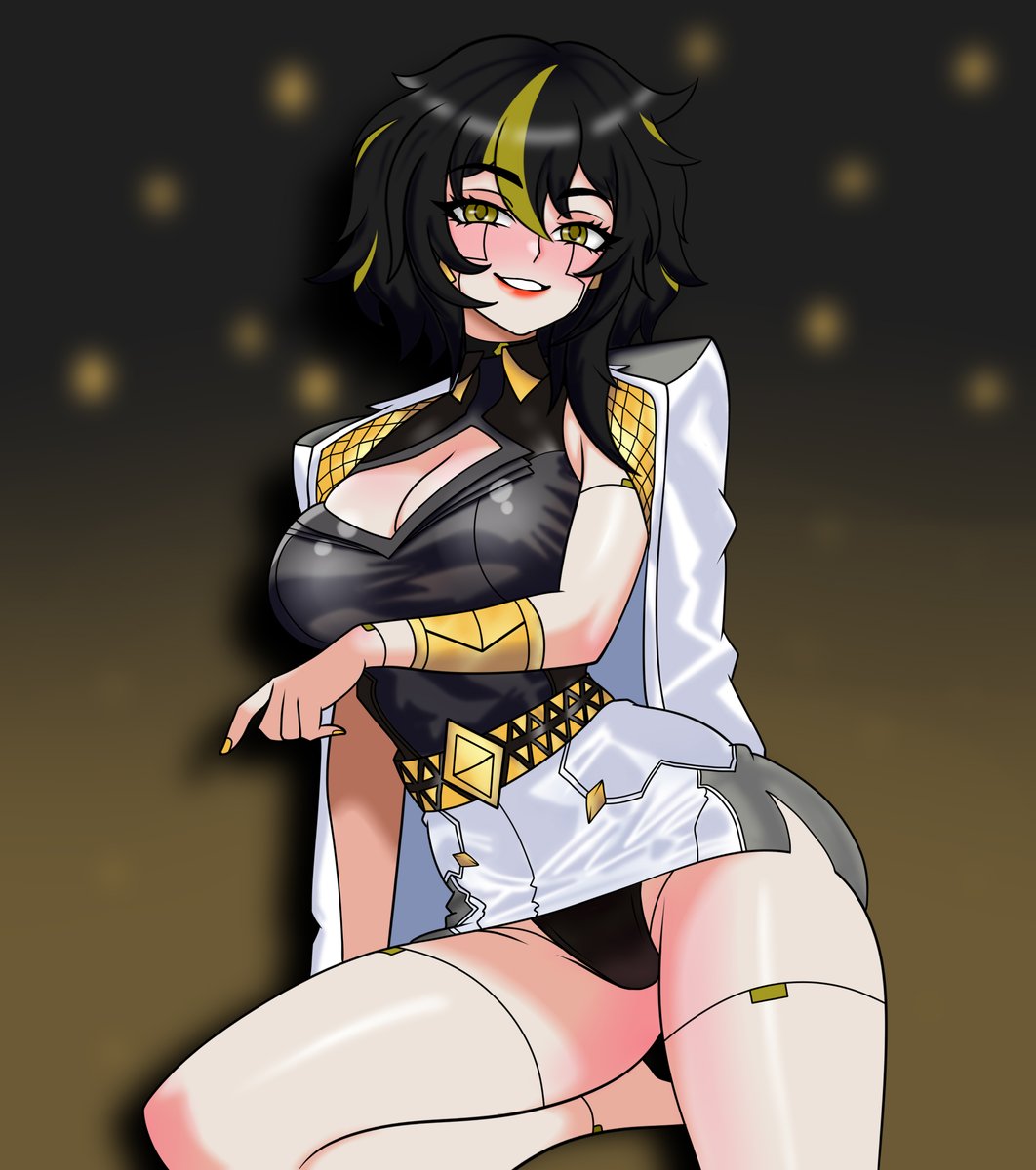 El chat me dijo que me vistiera como Domina... y bueno... porque no? que tal me quedo? 🤭
#oc #Overwatch