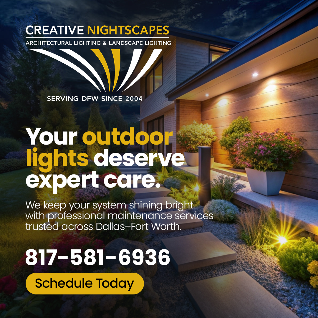 Keep your outdoor lighting performing at its best. Our professional maintenance services cover inspections, adjustments, and minor repairs to protect your system and extend its life.
#OutdoorLighting #LightingMaintenance #CreativeNightscapes