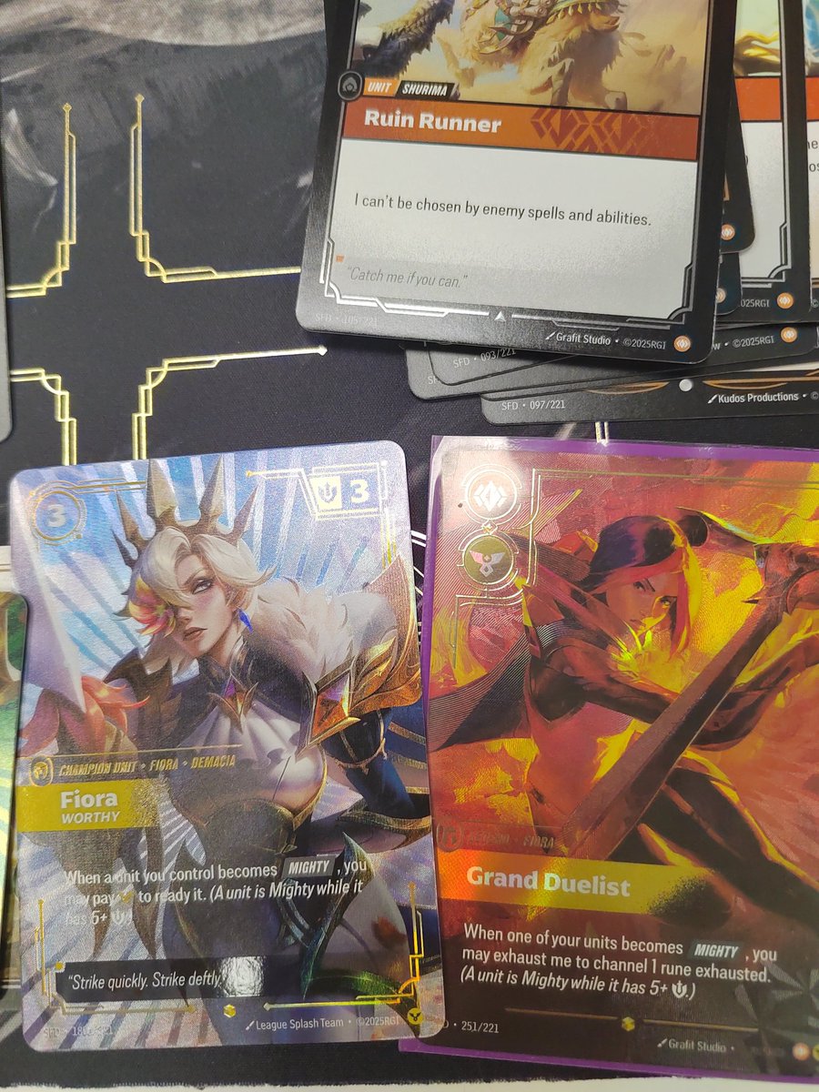 Ma dernière ap de spiritforged avait un thème précis 😂