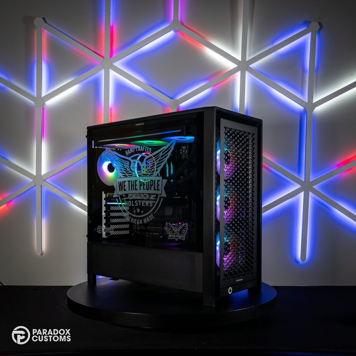 Brparadox's tweet photo. Huge shoutout to @RegimentGG for buying TEN PCs from us to give away to veterans 🤝

Regiment has been working with us for a while in their mission to support veterans and their families, and we're honored to be part of their cause 🫡 https://t.co/JKm7Vbm8p5