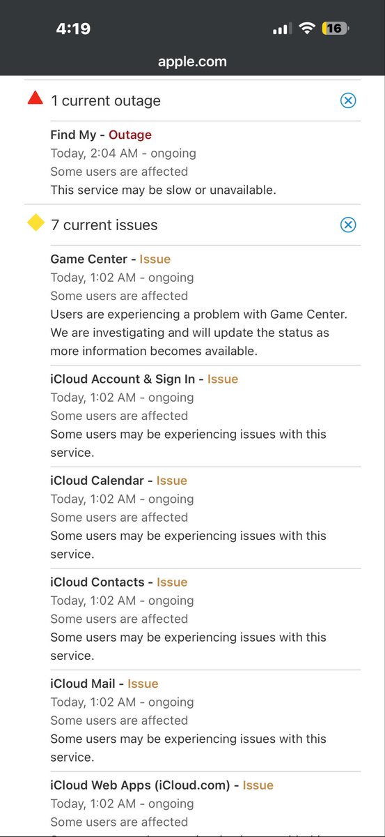 indrojith's tweet image. Is Apple server is down ? I m getting some problem . Can’t login iCloud 

#applesupport
#iphone