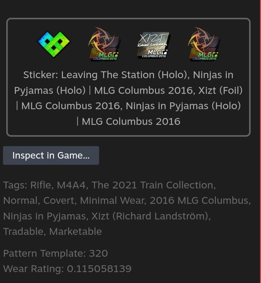 ScotBruceTv's tweet photo. Just putting this out while I'm thinking about it. Looking to trade this for a collection of MLG major stickers or Eleague. Feel free to DM offers. Not looking for cash/crypto. https://t.co/UMK229DroP