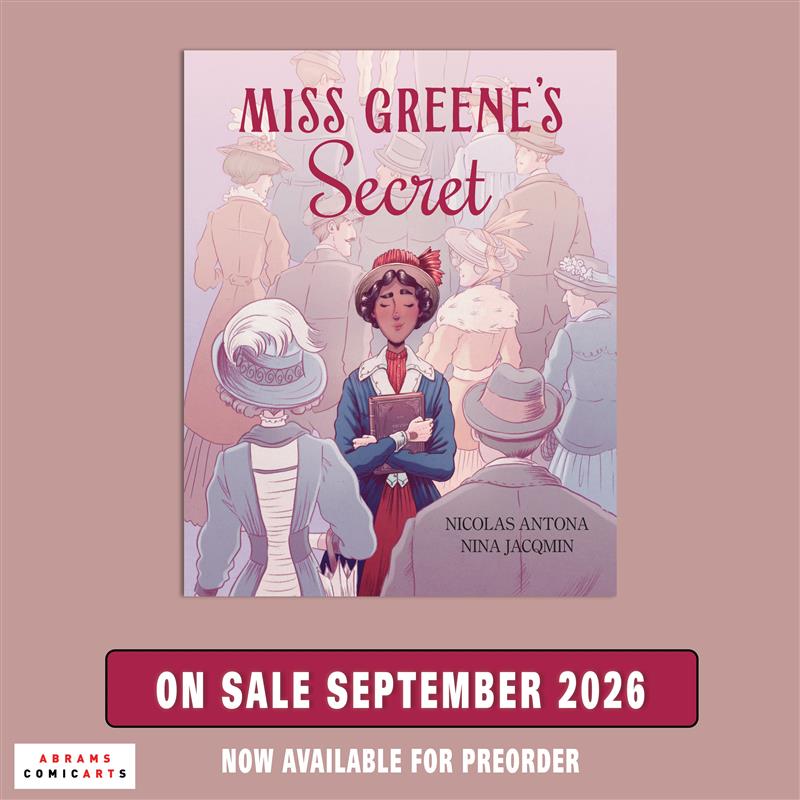 Miss Greene's Secret by Nicolas Antona and illustrated by Nina