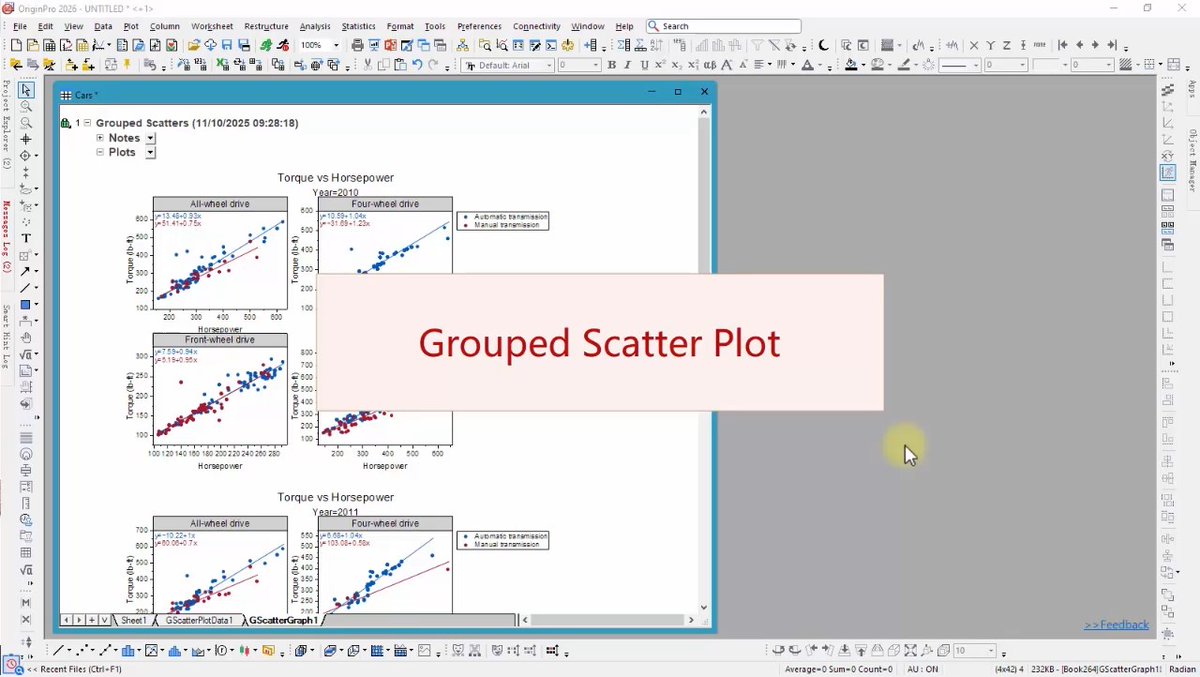 OriginLab® tweet media