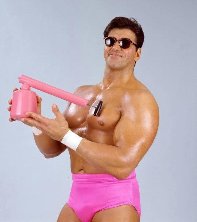 36 years ago today on "The Brother Love Show", <a href="/RickMartel2021/">Rick Martel</a> introduced his "Model" gimmick!