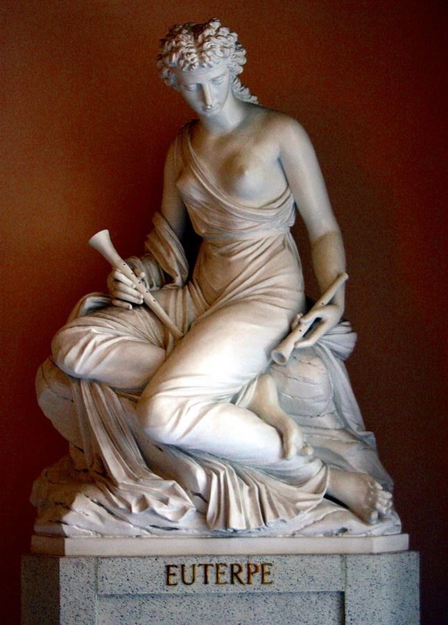 clasicasIEDA's tweet image. Euterpe. Museo Albertina.  Viena.