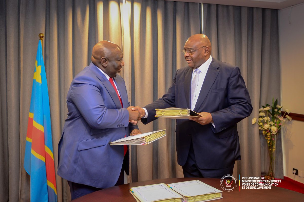 Ministère des Transports RDC tweet media