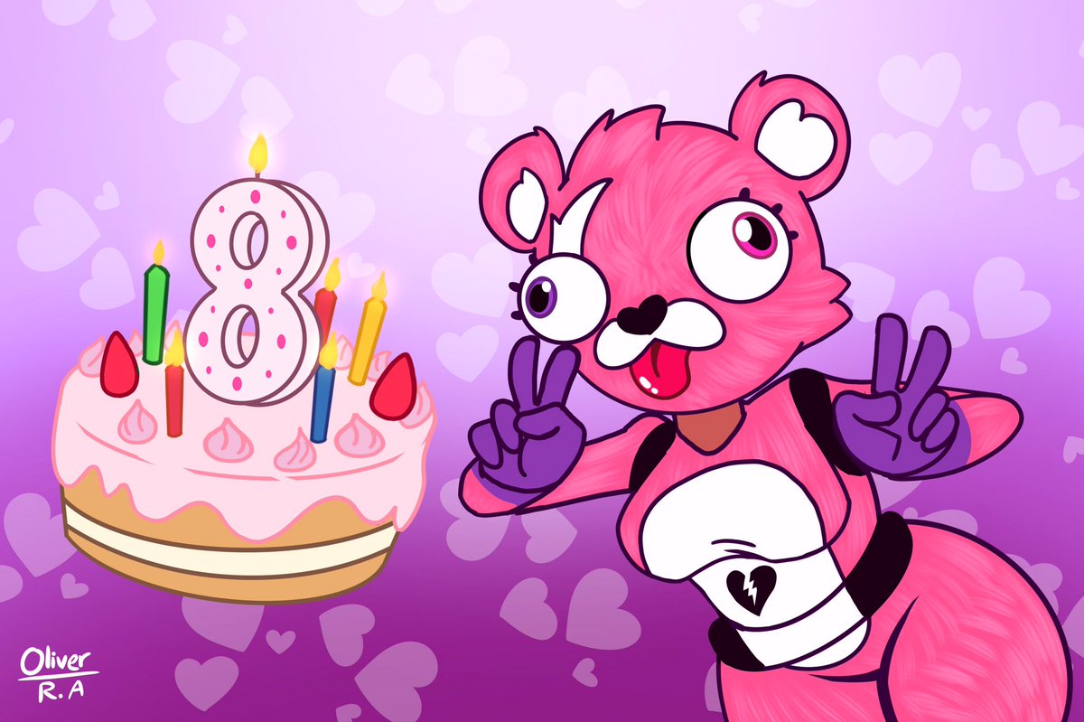 Happy Birthday Pink Bear!!!🎉🎁

8 Years of Cuddle Team Leader💖✨🐻
.
.
.
#Fortnite #FortniteArt 
#CuddleTeamLeader
