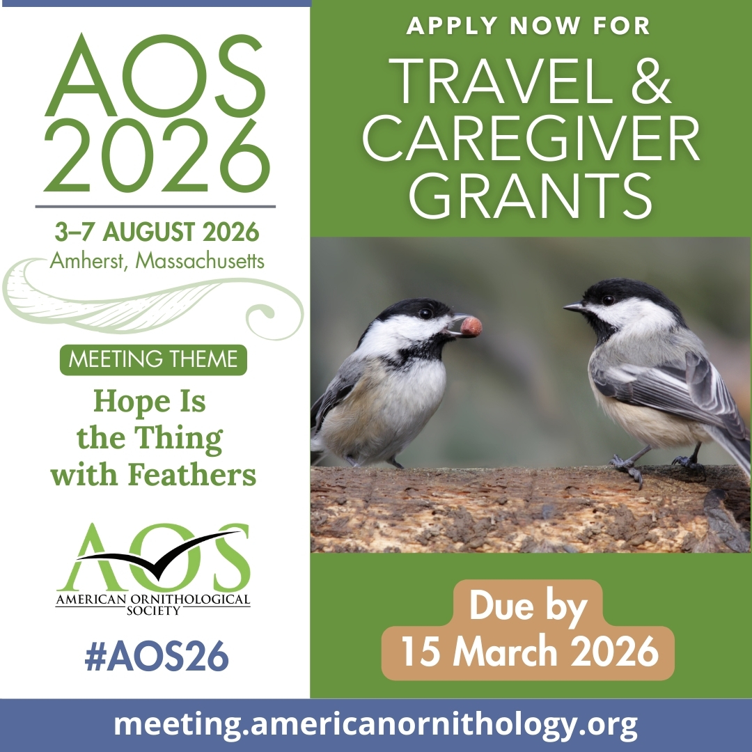 American Ornithological Society tweet media