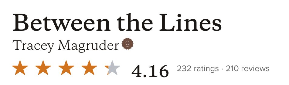 As her husband who watched her labor over writing these characters, seeing her cry with them as they were so real to her, it really hits me where I live to see these reviews, of the people who could relate, who were touched, who felt seen, by her writing. Anyone who needs to