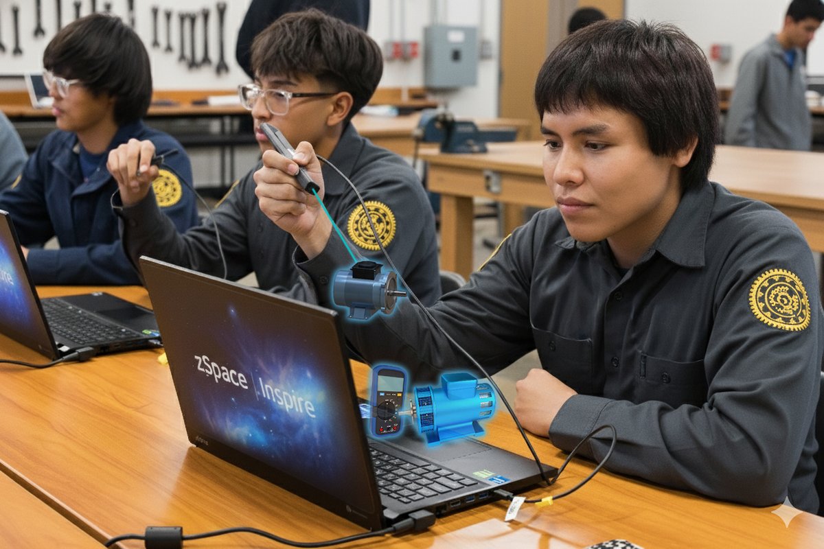 It's #TechTuesday! Want to learn what is zView and how it shows the magic of zSpace? 

Click the link below to learn how zView works, the difference between Augmented and Standard View, and zView's best practices in the classroom!

👉 zspace.com/edu/info/zview