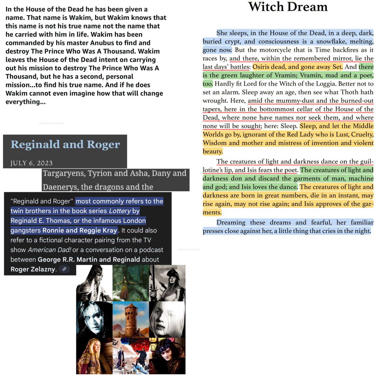 dxrksister_'s tweet photo. Dany Jon (bastard/s)
Shiera Brynden (bastards)
Daenerys Daemon (bastard)
Merlin falling in love with his fatherโs sisterโ Coral and then naming the novel where the two brothers gods of death/life based on Egyptian incest...
Oh #martinworldโฆ https://t.co/PlExiyrRbG