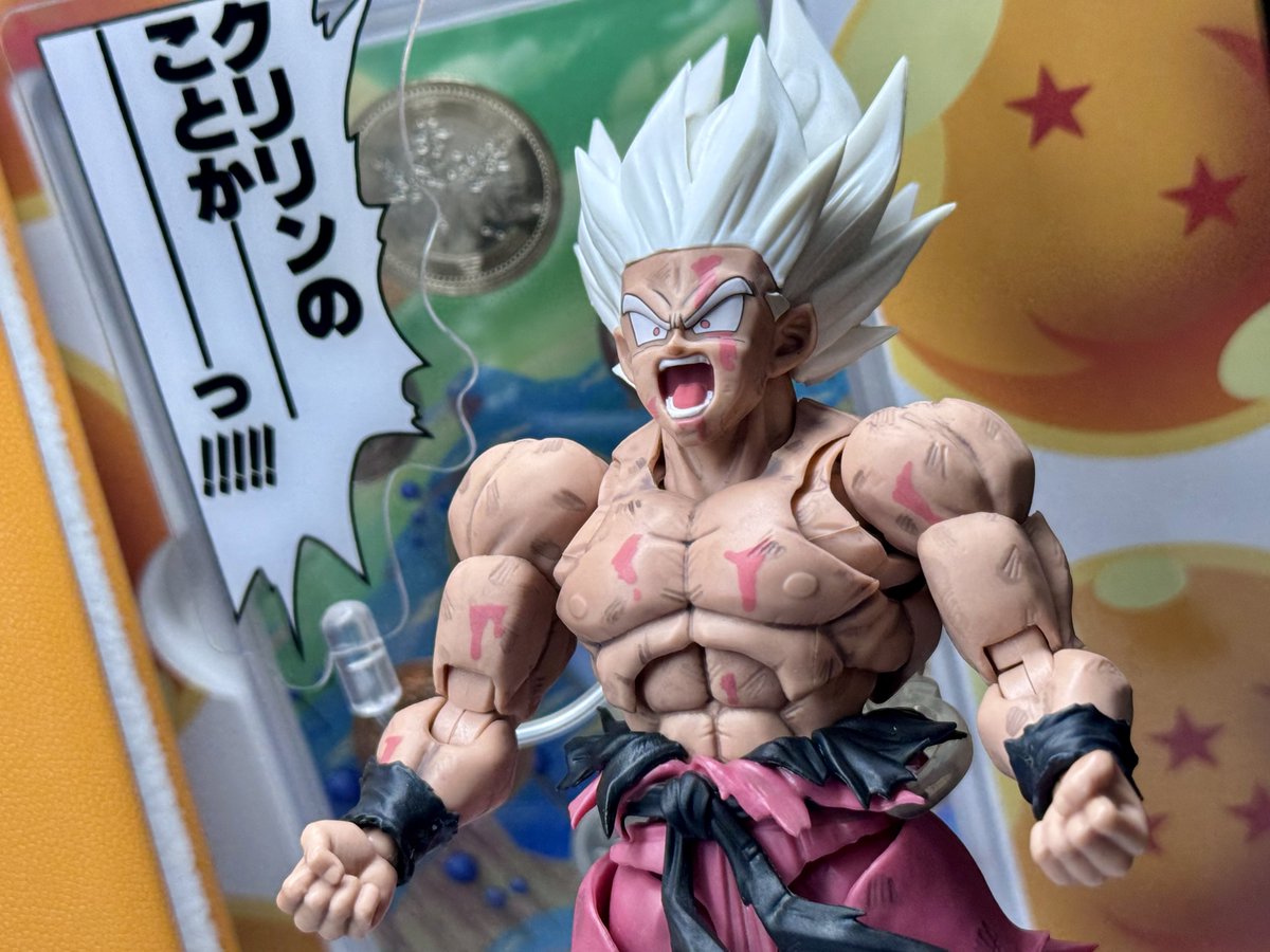 PAPIKO1987's tweet image. せっかくパーツが付いているので、とりあえずセリフ付きで飾ることに。