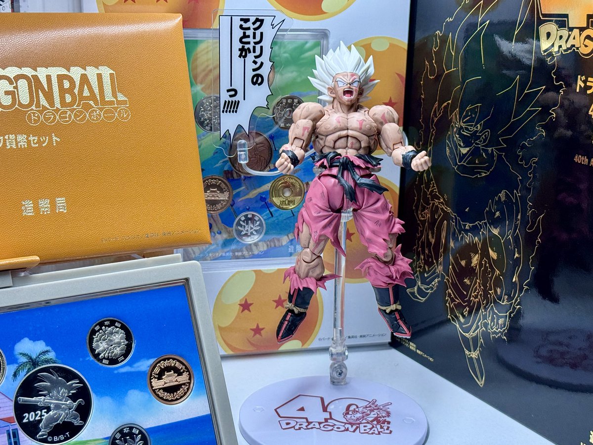 PAPIKO1987's tweet image. せっかくパーツが付いているので、とりあえずセリフ付きで飾ることに。