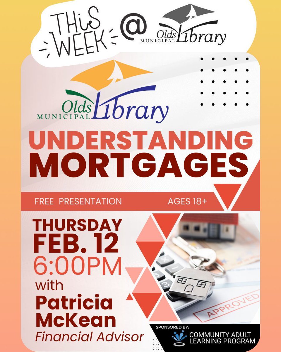 Olds Municipal Library tweet media