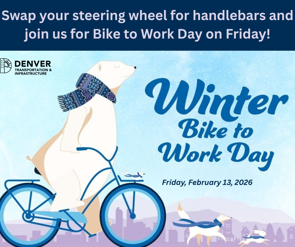 Denver Dept of Transportation & Infrastructure tweet media