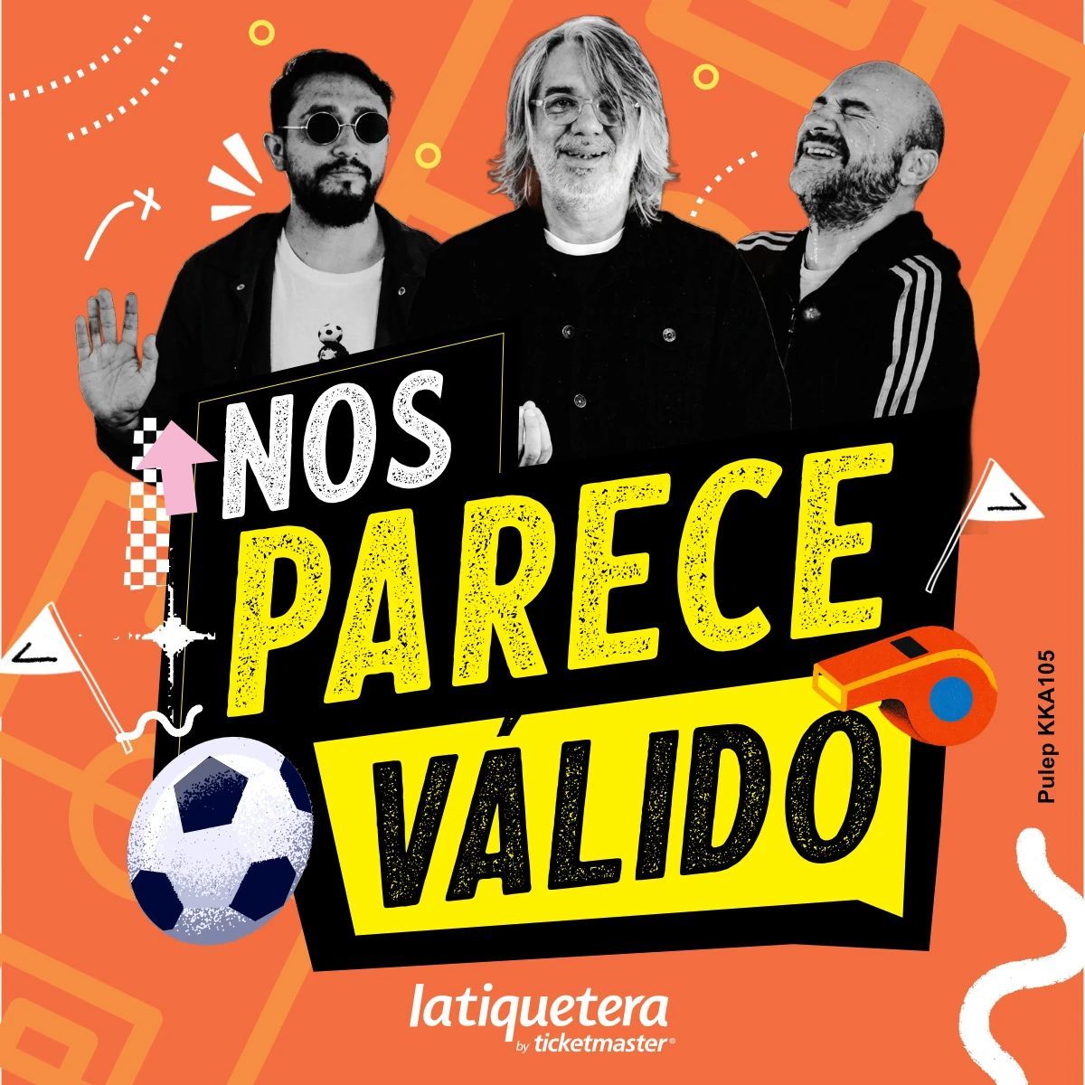 ⚽🔥 Nos Parece Válido en Bogotá 🔥⚽
Llega el primer show futbolero de Colombia: datos inútiles, irreverencia y humor en un solo escenario.

📍Auditorio Skandia
🗓️ Sábado 28 de marzo 2026 / 6:30 pm
🎟️ Entradas en latiquetera.com 

#NosPareceVálido #HumorFutbolero