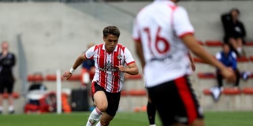 Thoughts Kuryu Matsuki was absolutely unplayable today too, 

Shots: 1
Chances Created: 1
Passes Completed: 19/23
Successful Dribbles: 1/1
Duels Won: 6/6 😮 
Fouls Won: 3

Difference Maker 💪 #SaintsFC