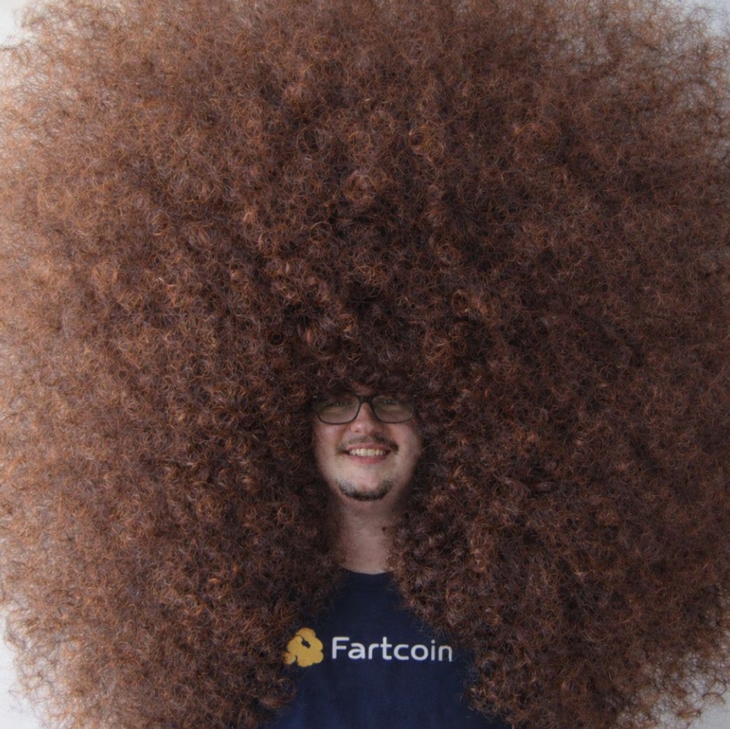 Not cutting my hair until Fartcoin gets back to ATH and listed on Binance