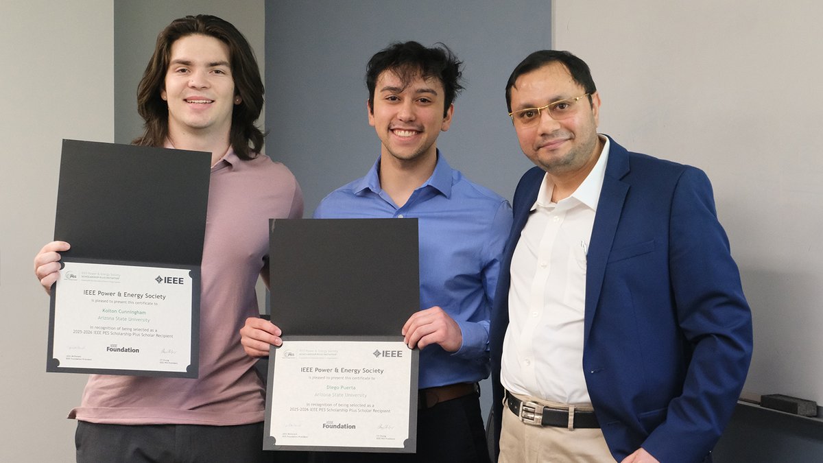 ASU School of Electrical, Computer & Energy Eng tweet media