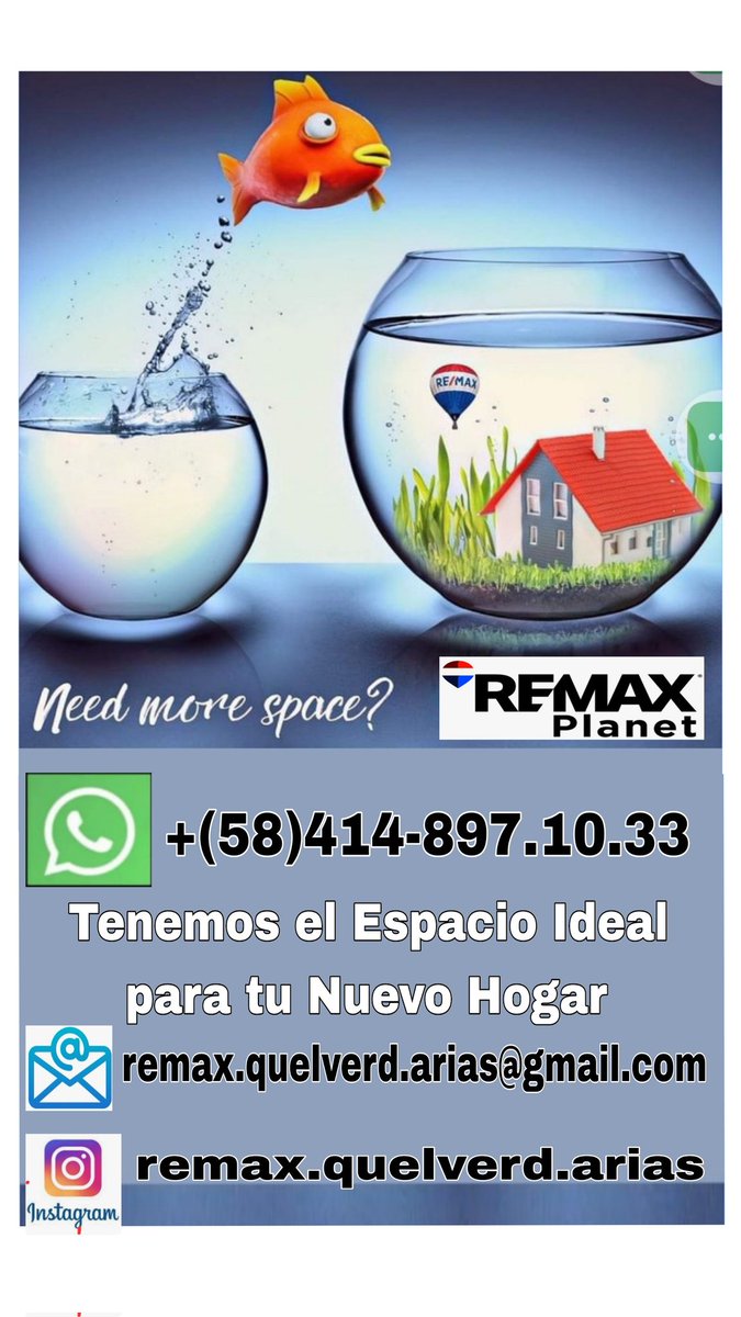 ariasderemax's tweet photo. Tenemos el Espacio Ideal para tu Nuevo Hogar en San Cristóbal, Estado Tachira, Venezuela 🇻🇪 
+(58)414-897.10.33

remax. quelverd.arias @gmail.com

@remax.quelverd.
arias https://t.co/ibE2EBnis1