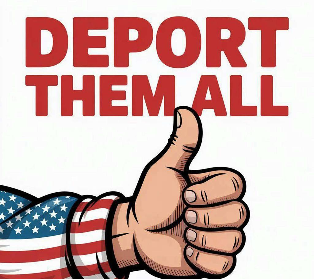 kimmagagal2's tweet photo. I stand with ICE! DEPORT them all https://t.co/lZHtjbHIX6