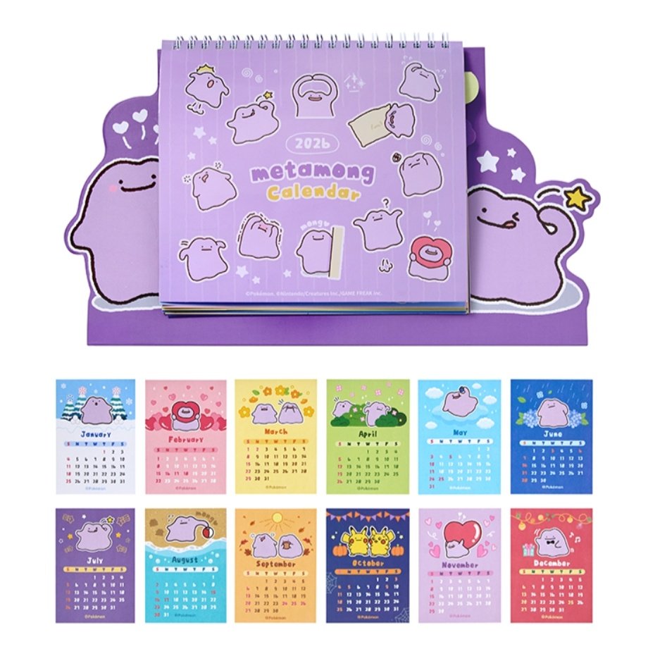 ふわふわメタモンの1日 再登場💜／ 💜韓国ポケモン公式グッズ