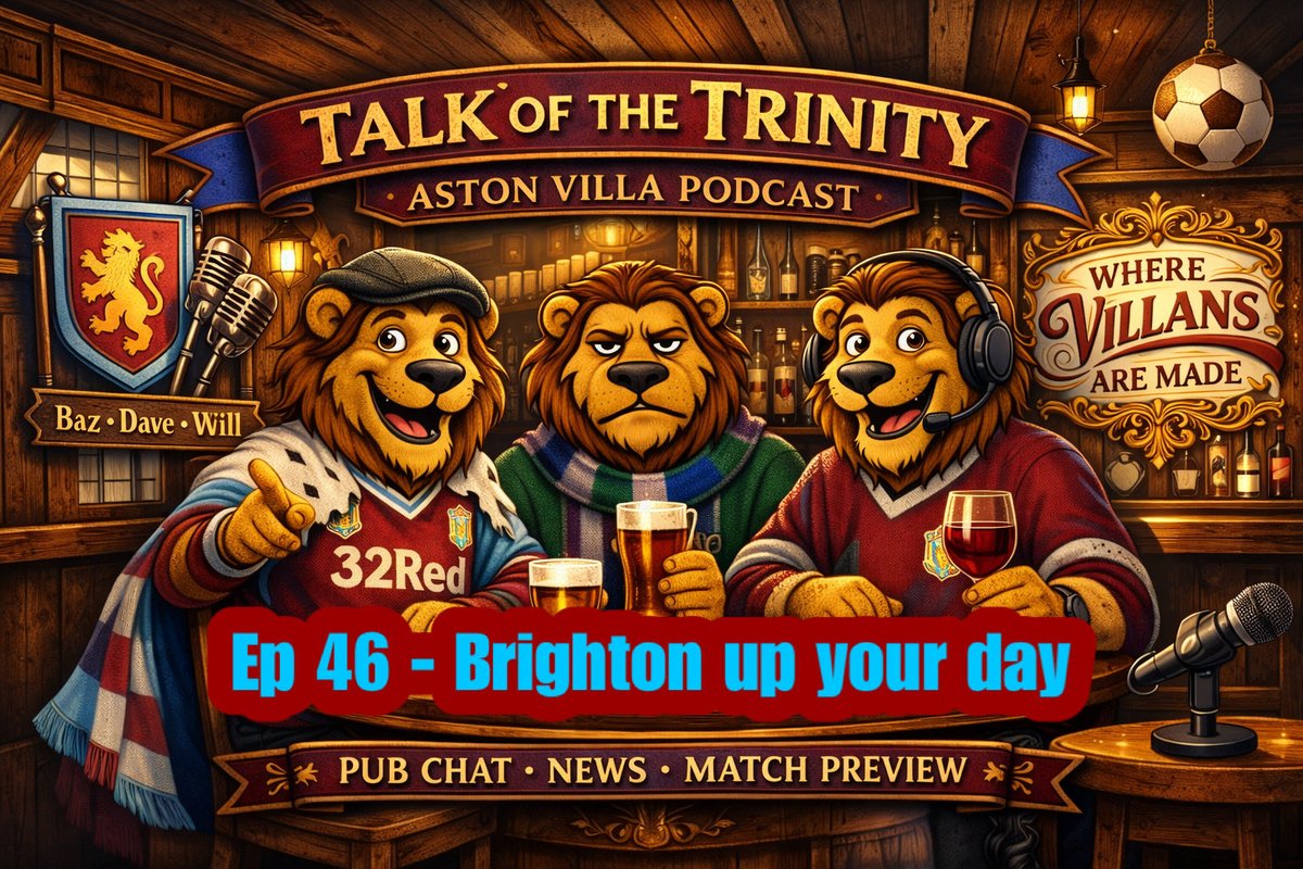 Talk Of The Trinity 🦁🎙 tweet media