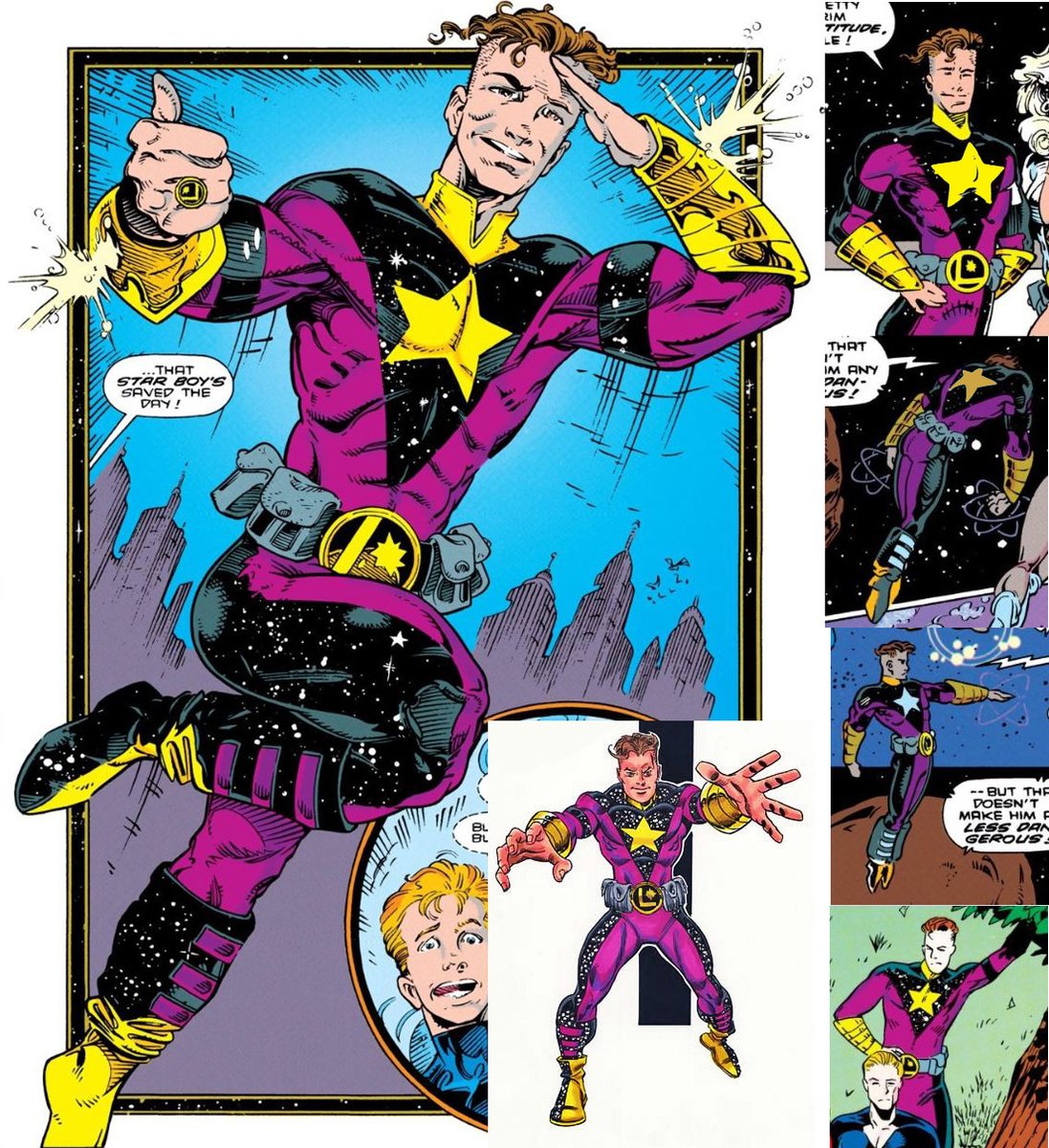 Legion of Super-Heroes Visual Reference tweet media