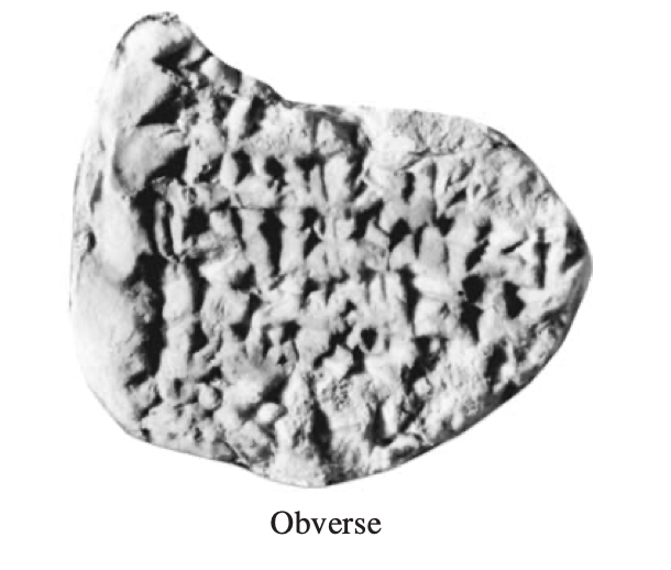 ISAC_UChicago's tweet photo. It's #TabletTuesday! This Neo-Babylonian tablet records the receipt of gold items that would be used in making gold pectorals of various individuals. The gold pectorals were apparently quite elaborately decorated. It describes one pectoral as being decorated with "braided gold https://t.co/ZPHAWCygid