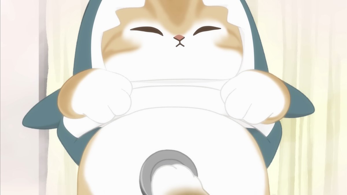 サメにゃん6話良かったです！診察中のわがままボディにウケました笑