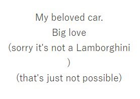 KAO YOU STILL HAVE A BMW